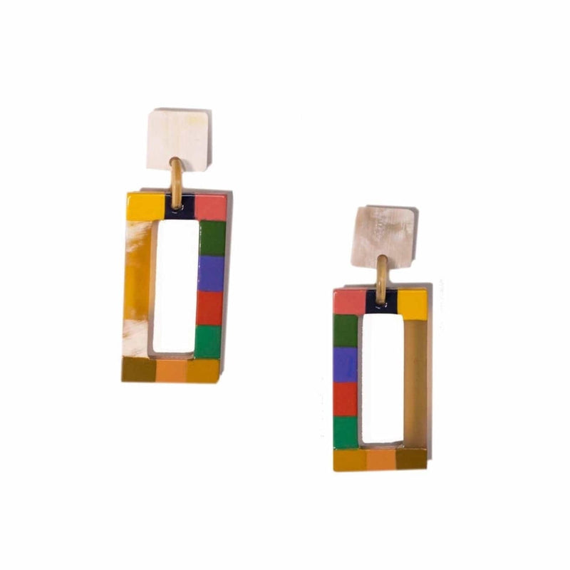 Sunshine Tienda® Gem Colorblock Earrings