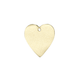Gold Heart Charm