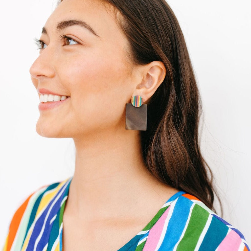 Sunshine Tienda® High Noon Rainbow Earrings