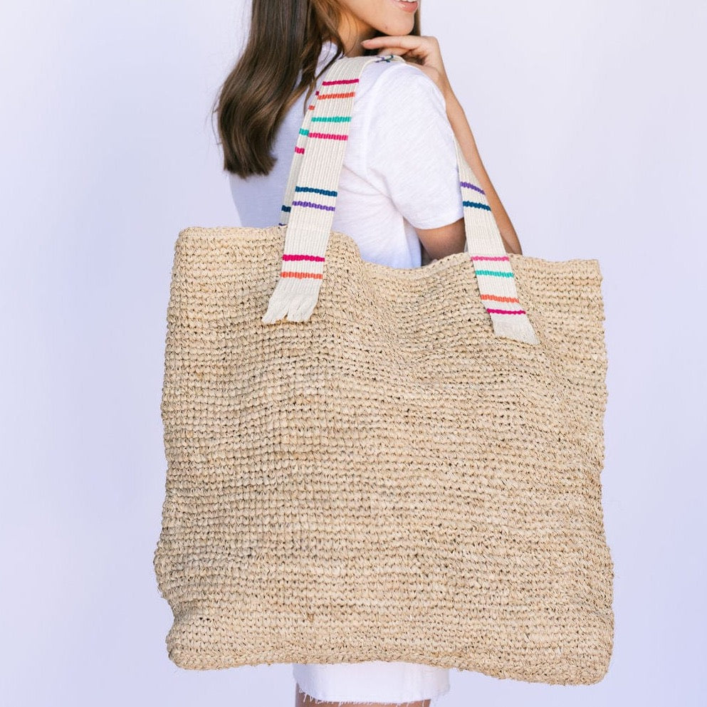 Irma Large Raffia Tote – Sunshine Tienda® Irma Large Raffia Tote – Sunshine Tienda®