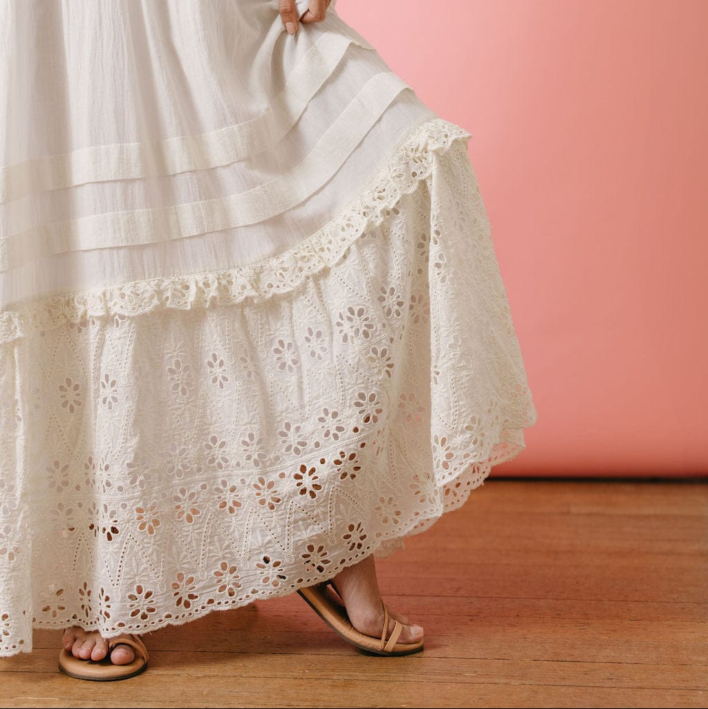 ivory eyelet dress Petite Dress White | Petite Clothing for Women | Petite Fashion | Petite Store | Petite Studio