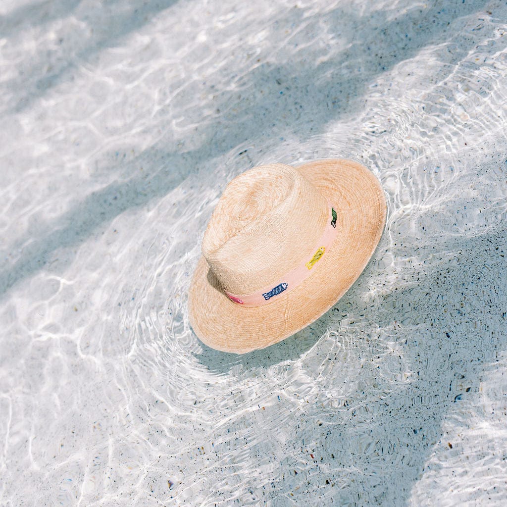 Sunshine Tienda® Kids Colorful Fin Palm Hat