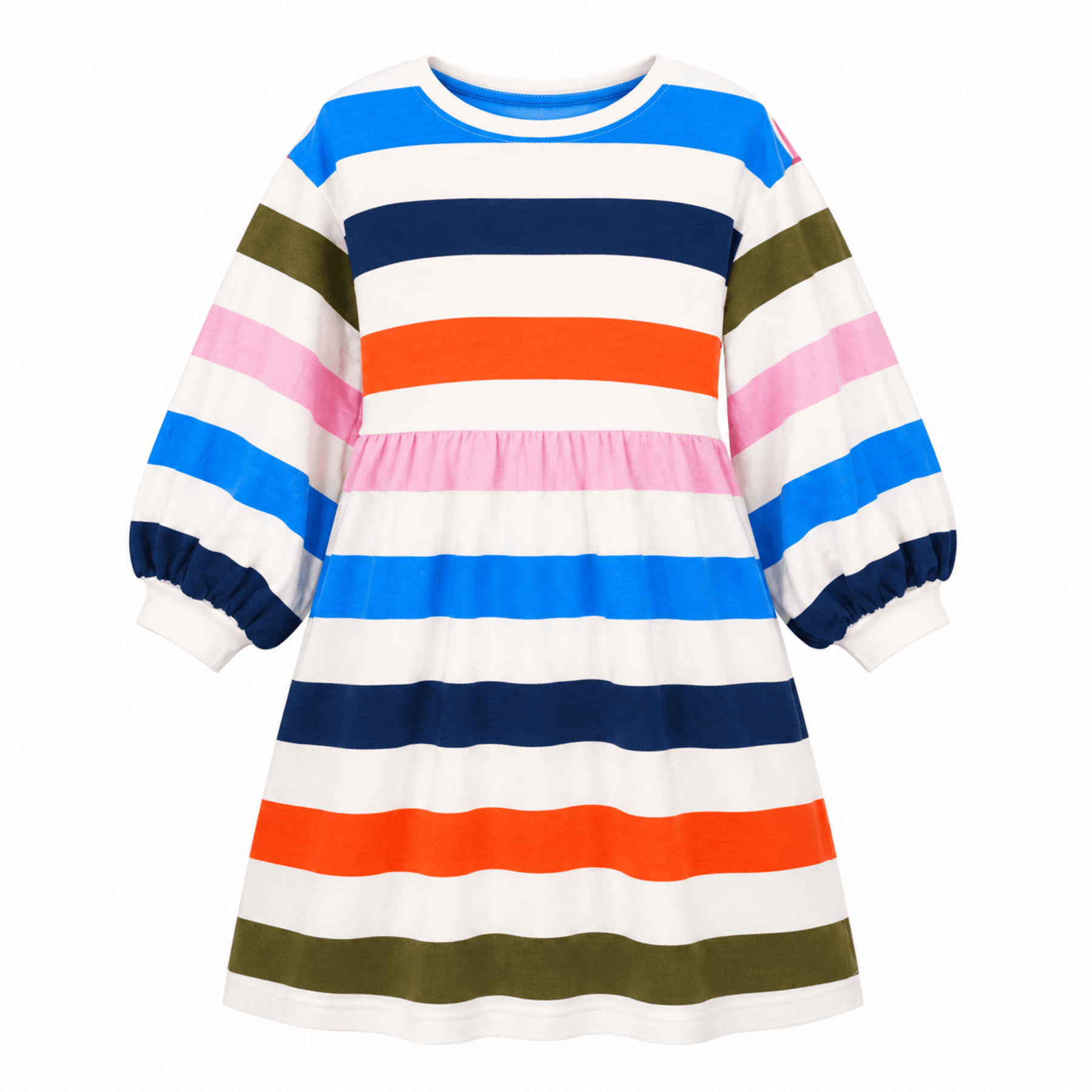 Sunshine Tienda® Kids Confetti Stripe Juno Dress