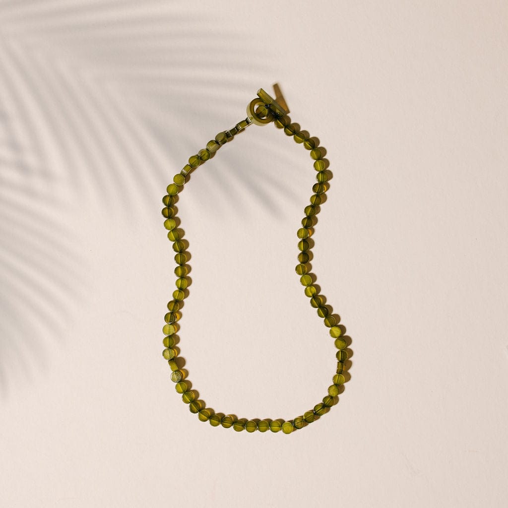 Sunshine Tienda® Kiwi Confetti Necklace