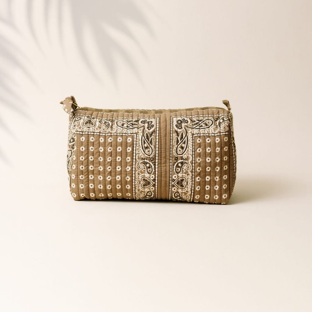 Sunshine Tienda® Large Olive Bandana Pouch
