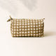 Large Painted Gingham Pouch