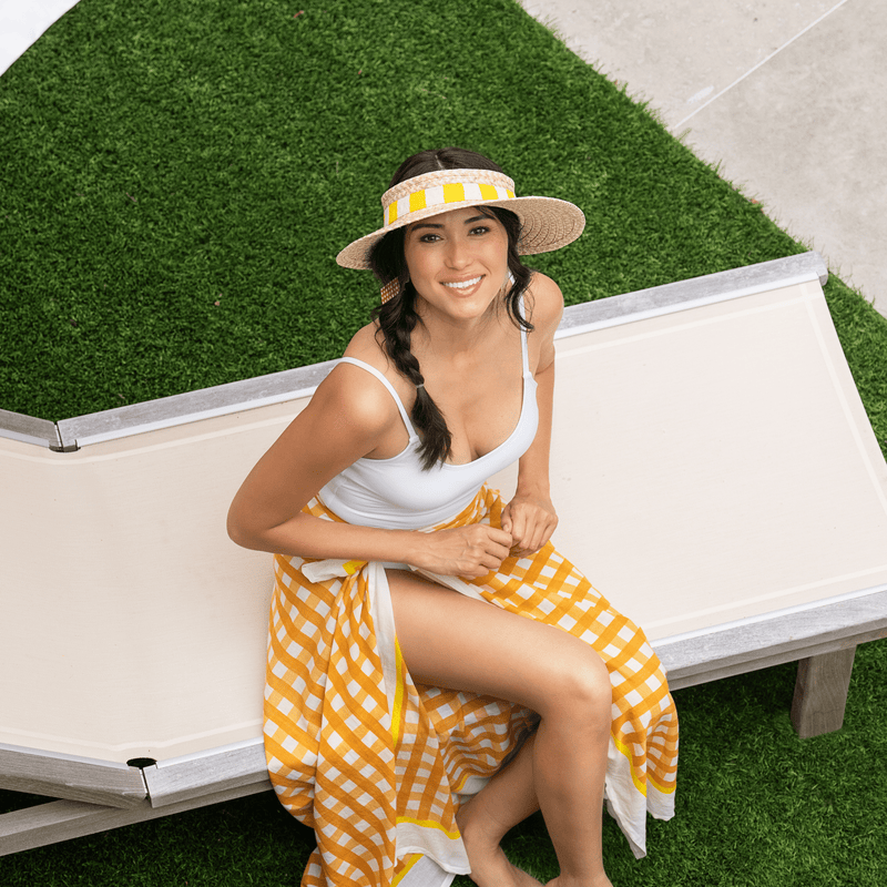 Sunshine Tienda Maggie Palm Visor