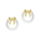 Metallic Wreath Earrings
