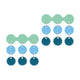 Mini Ocean Cascade Earrings