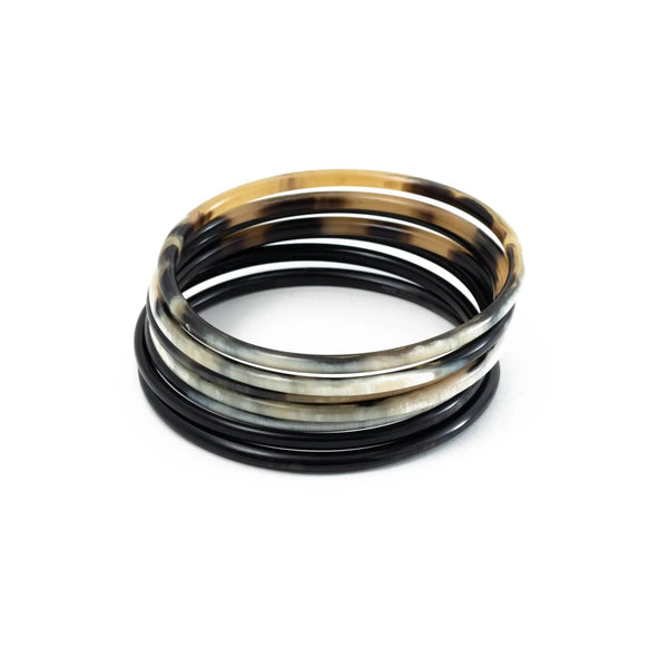 Natural Horn Bangle Set – Sunshine Tienda®