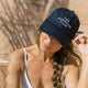 Navy Embroidered Sunshine Club Baseball Hat