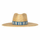 Navy Flora Tile Palm Hat