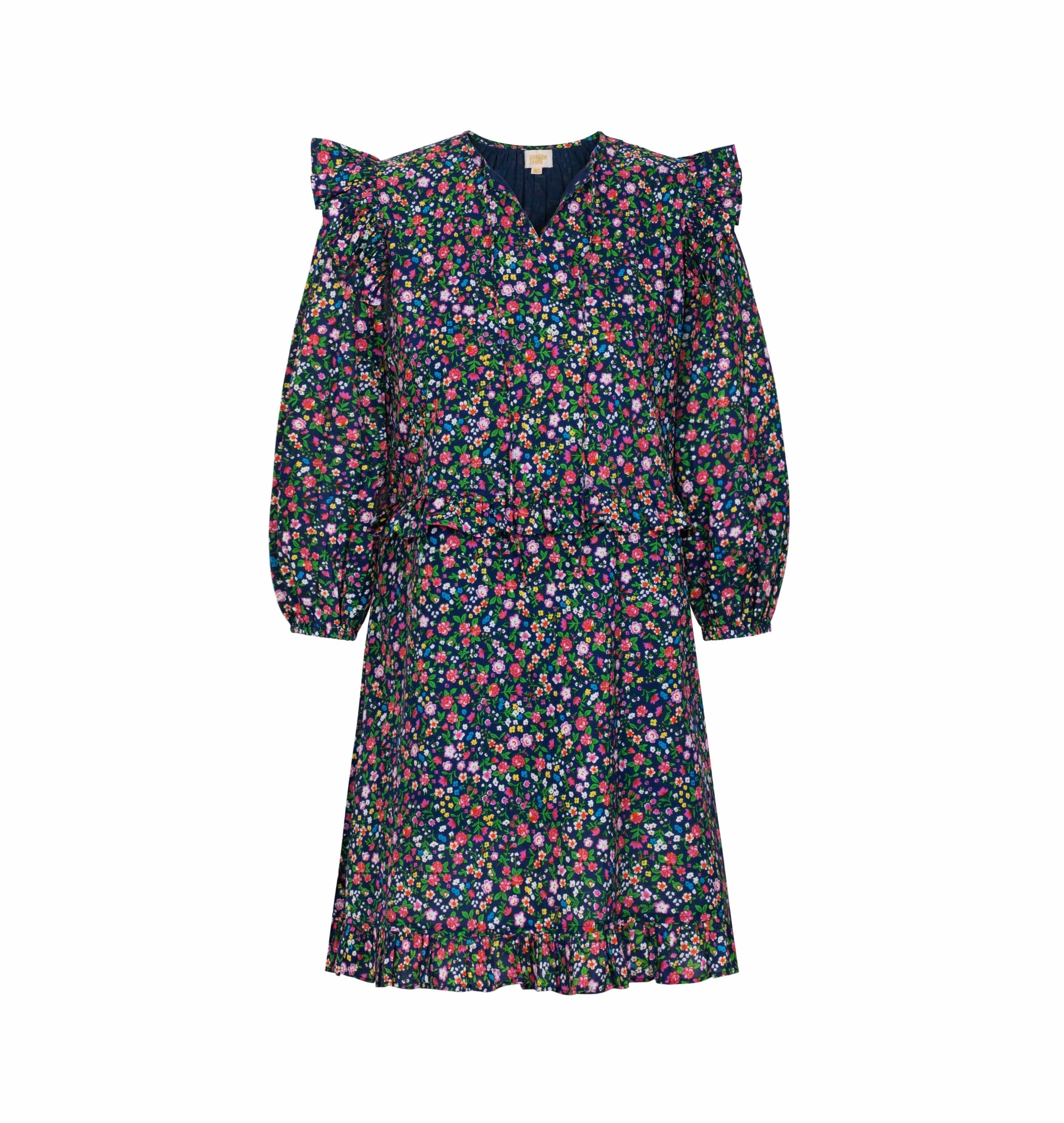 Navy Floral Monaco Dress – Sunshine Tienda®