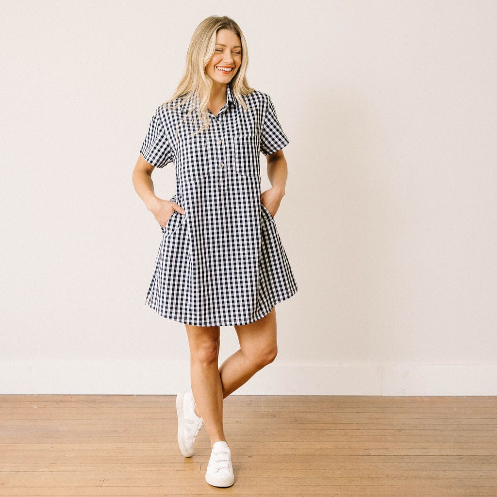 Gingham Getaway Mini Dress