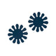 Navy Maria Studs