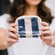Navy Stripe Jewelry Case
