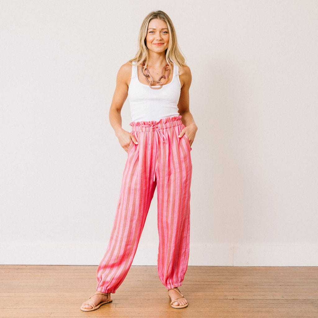 Sunshine Tienda® Orchid Pinstripe Savannah Trousers
