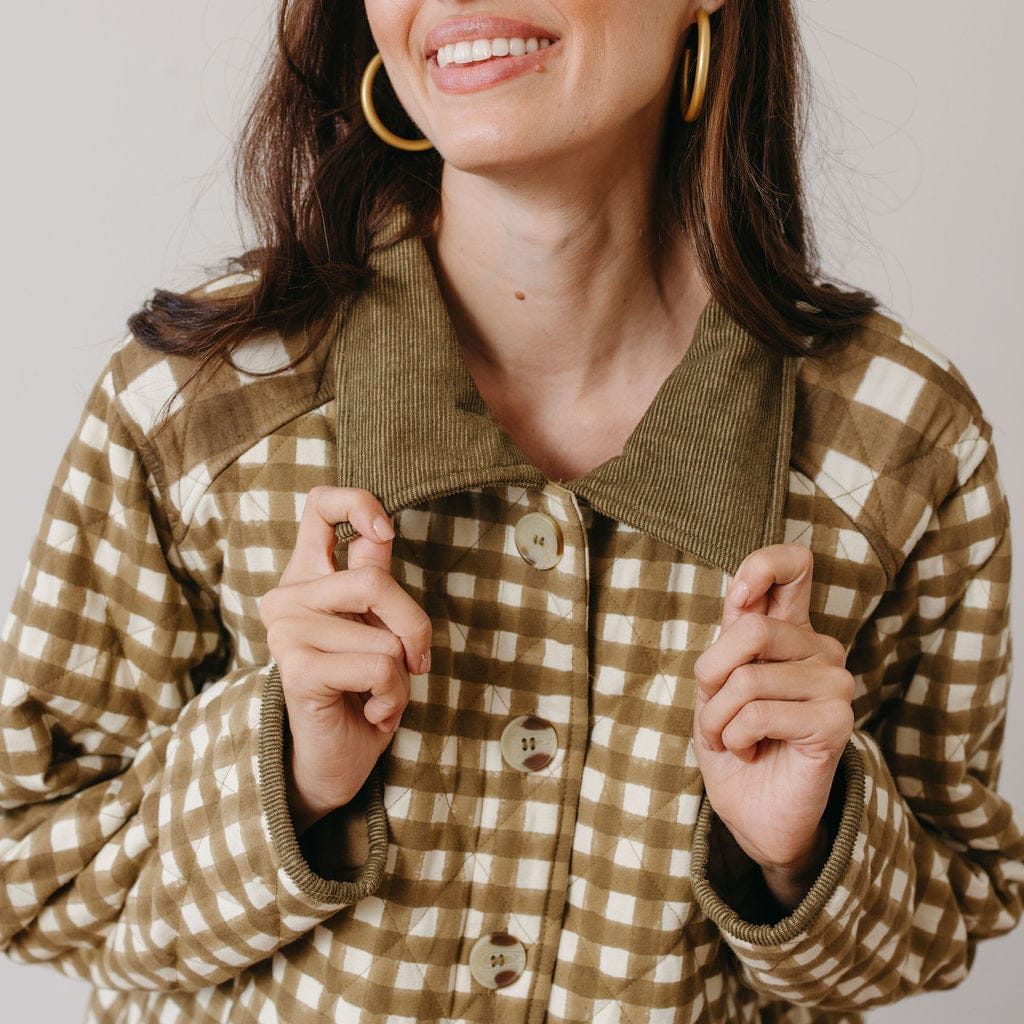 Painted Gingham Barn Jacket – Sunshine Tienda®