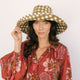 Painted Gingham Beachy Bucket Hat