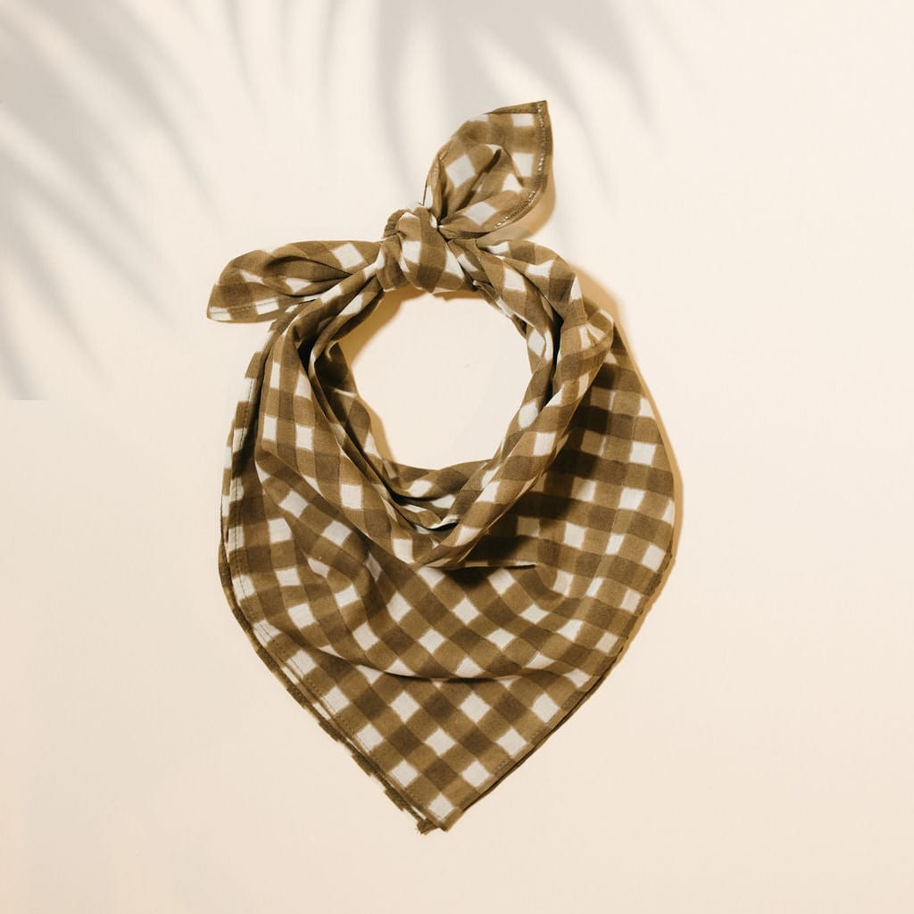 Sunshine Tienda® Painted Gingham Scarf