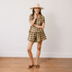 Painted Gingham Willa Short