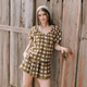 Painted Gingham Willa Short