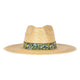 Paradise Floral Palm Hat