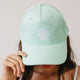 Pastel Green Terry Trucker Hat