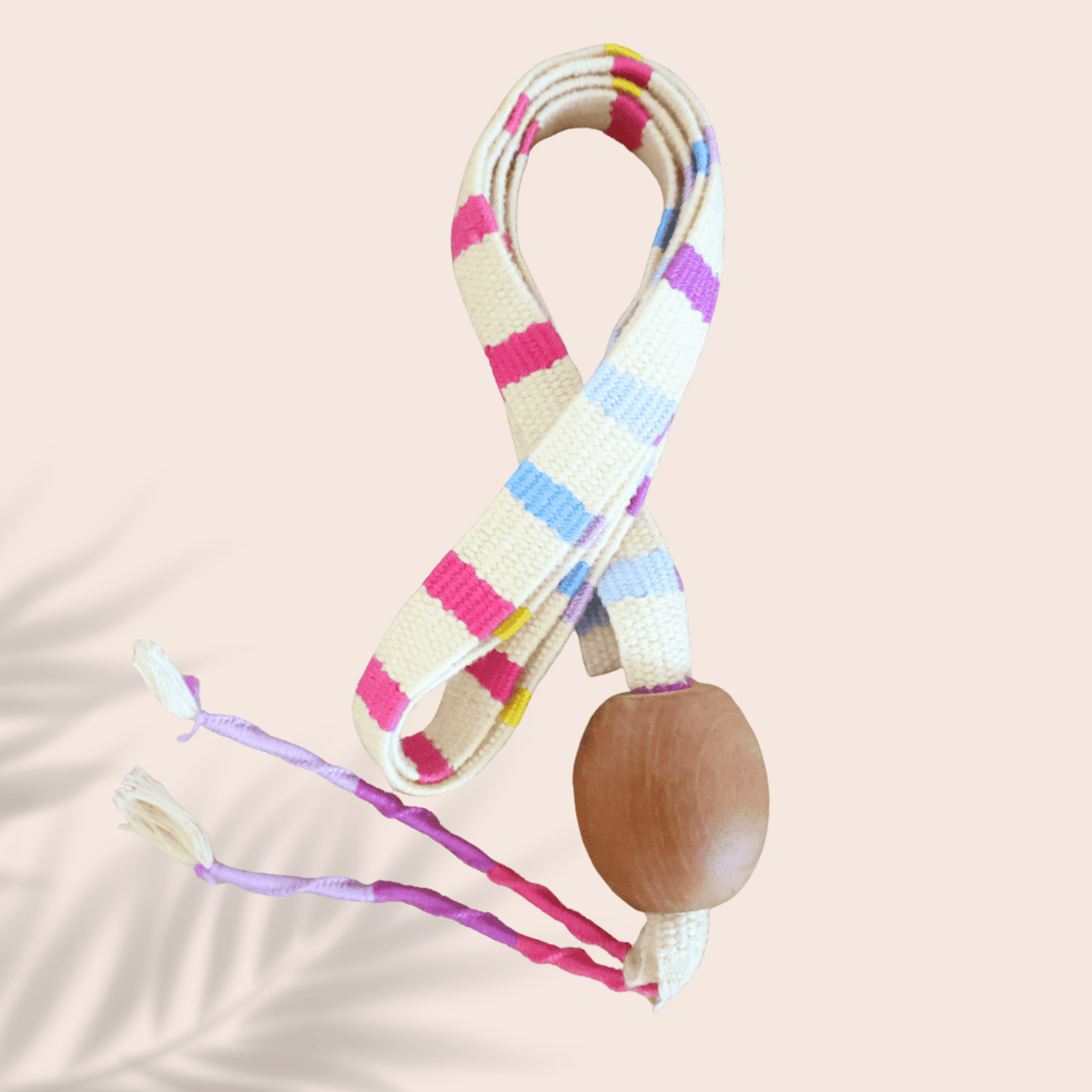 Sunshine Tienda® Pastel Stripe Removable Strap