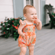 Patchwork Palm Baby's Rio Bubble Romper