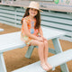 Patchwork Palm Kids Dune Short Set