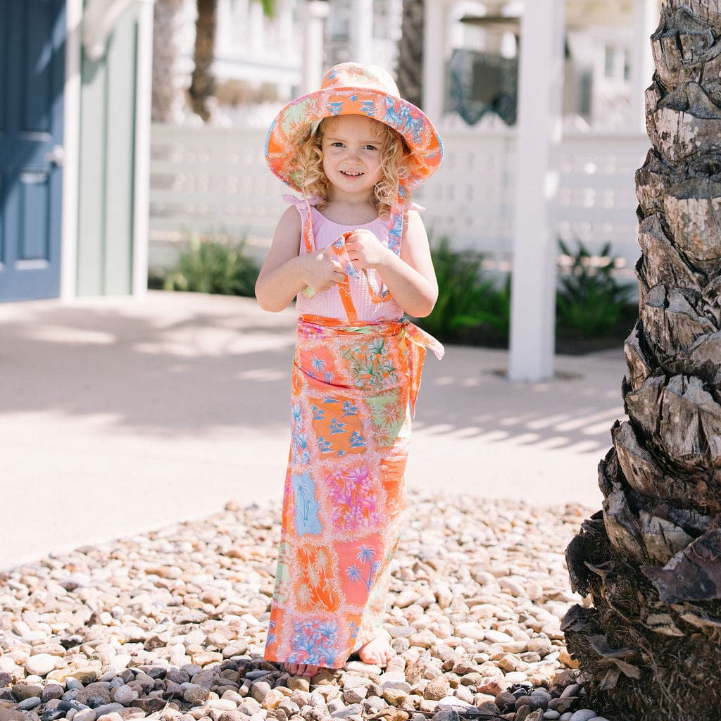 Sunshine Tienda® Patchwork Palm Kids Sarong
