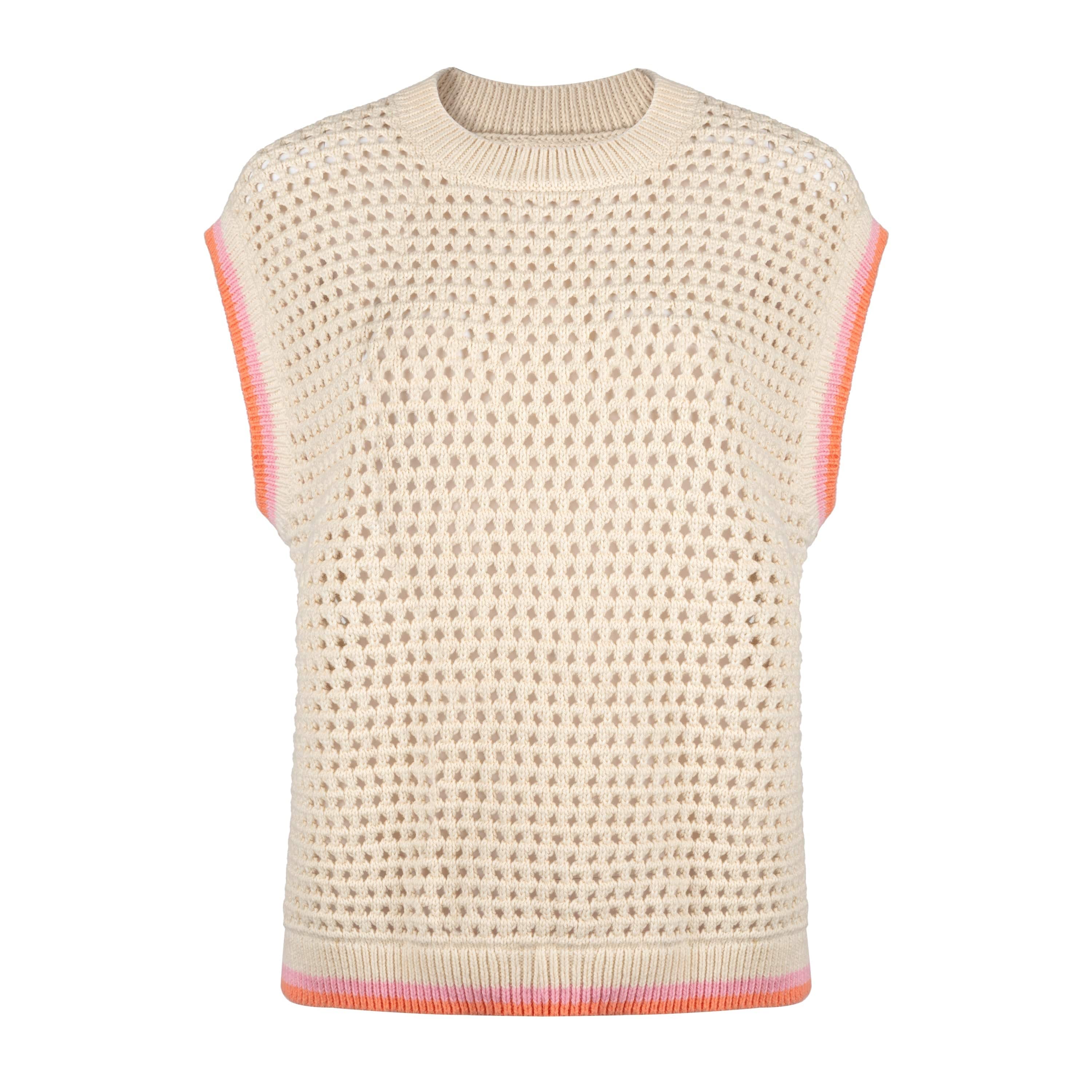 Peach Kennedy Sweater Vest – Sunshine Tienda®