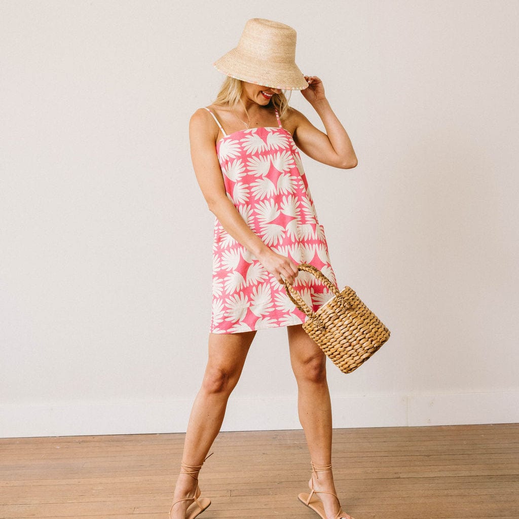 pink lemonade dress Pink Lemonade Hot Pink Flowy Maxi Dress M