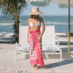 Pink Lemonade Tile Sarong