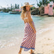 Pinstripe Marigold Sarong
