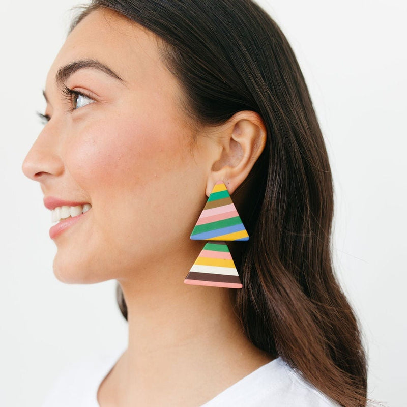 Sunshine Tienda® Presidio Triangle Earrings