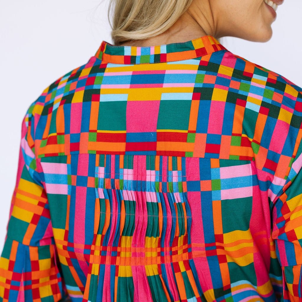 Que Paso Plaid Milly Dress – Sunshine Tienda®