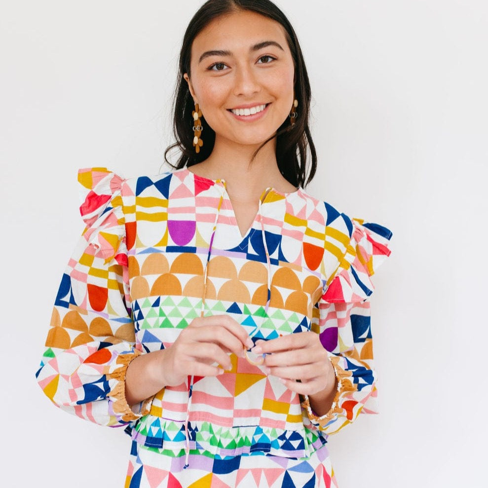 Sunshine Tienda® Quilted Plaid Monaco Dress