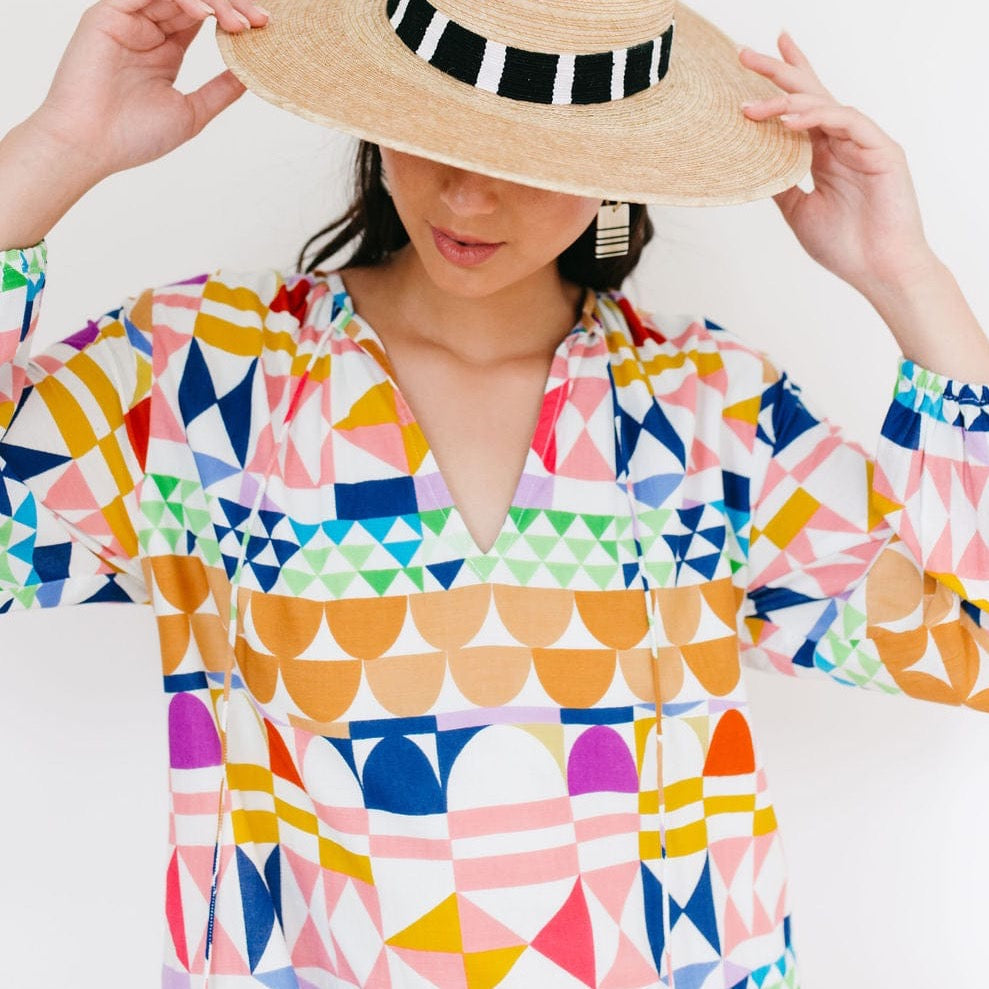 Sunshine Tienda® Quilted Plaid Sienna Dress