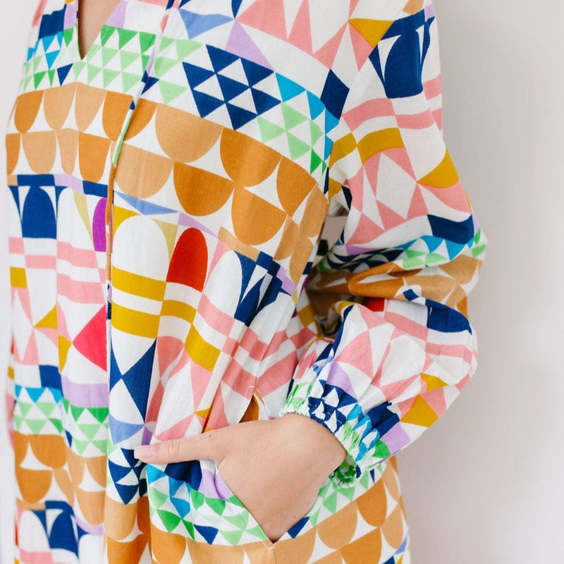 Sunshine Tienda® Quilted Plaid Sienna Dress