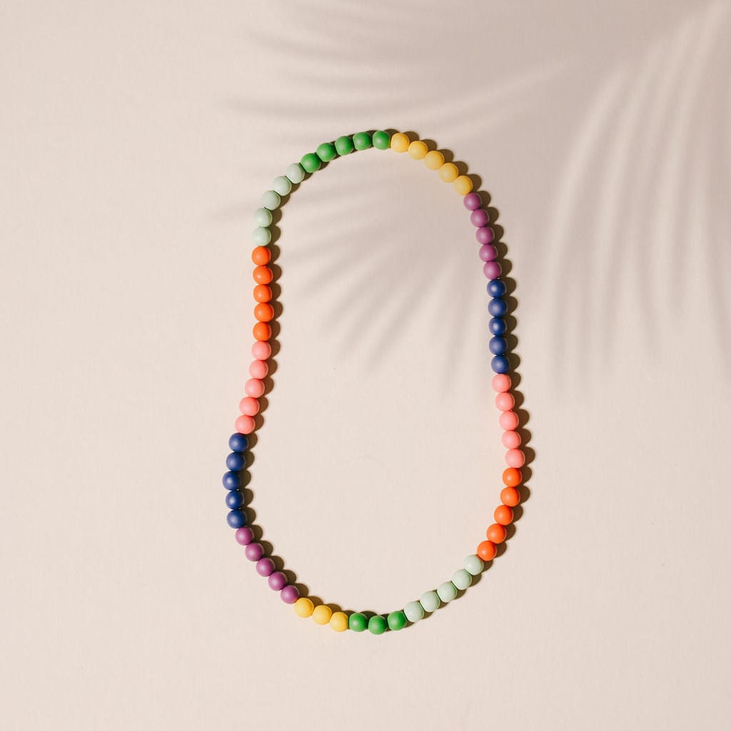 Sunshine Tienda® Rainbow Bead Necklace