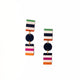 Rainbow Boardwalk Earrings
