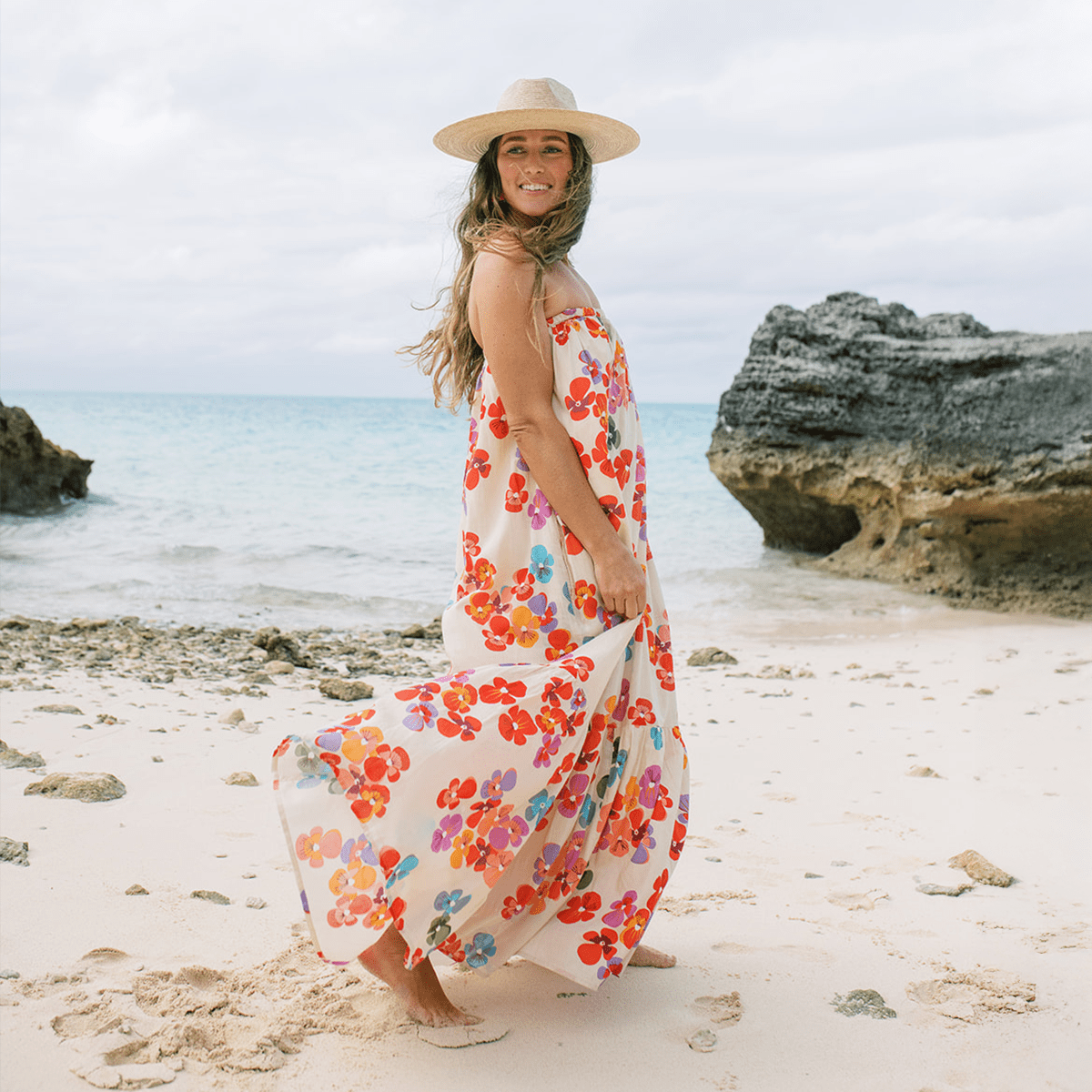 palm beach dress Oceanus Palm Beach Dress