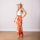 Rainbow Flower Sarong
