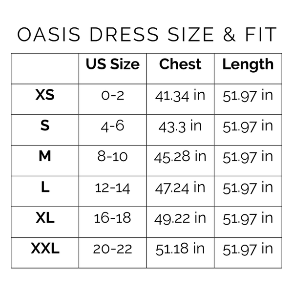 Sunshine Tienda® Rainbow Plaid Oasis Dress #sizechart