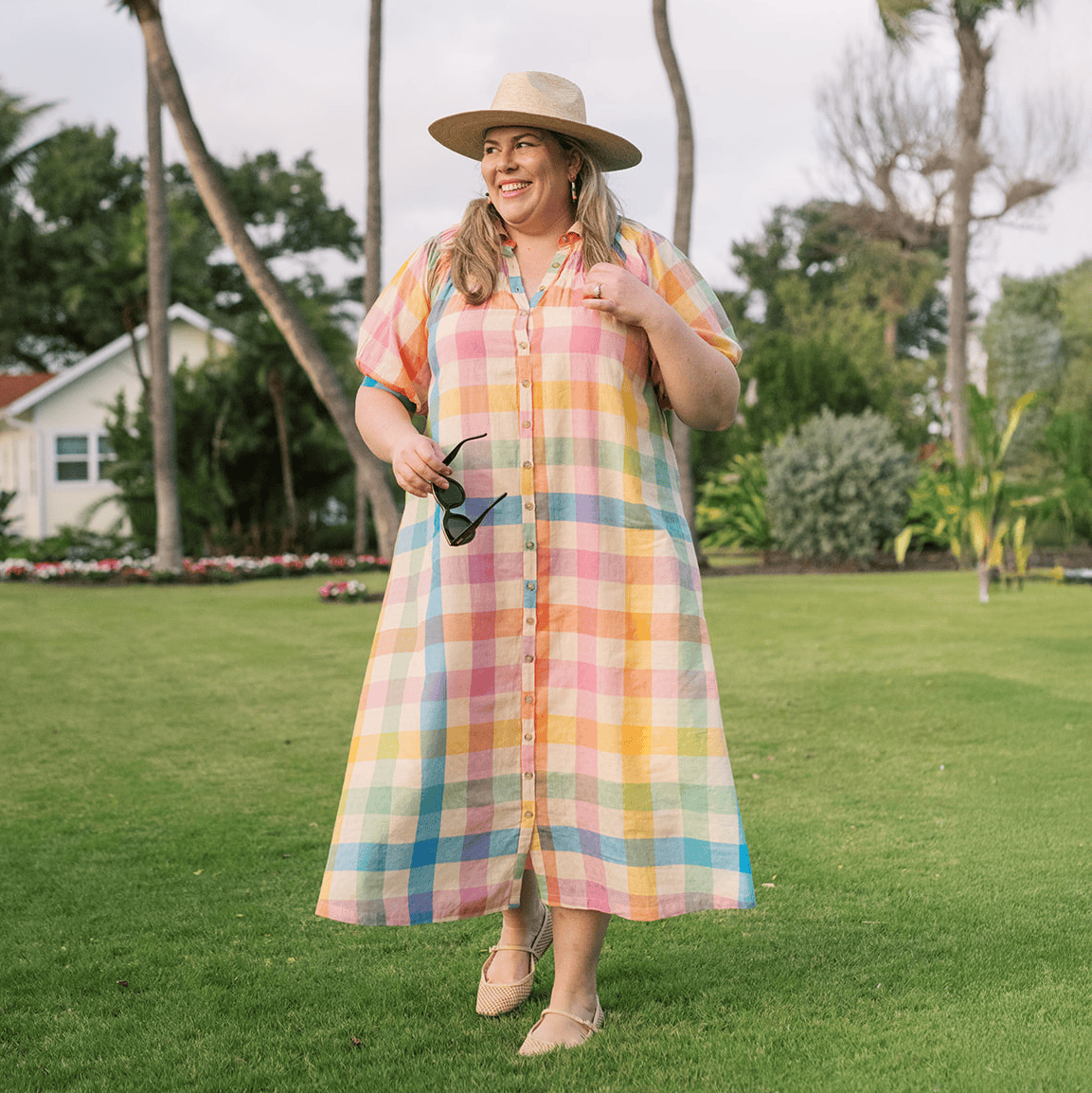 shirt dress rainbow Pride Target Multi Color Striped Rainbow Short Sleeve Maxi Shirt Dress Adult XXL