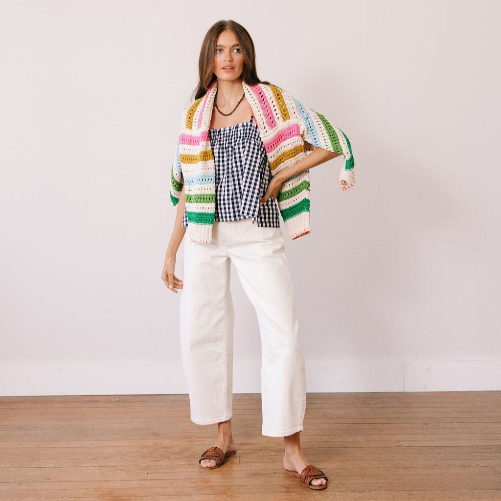 Rainbow Stripe Emery Cardigan – Sunshine Tienda®
