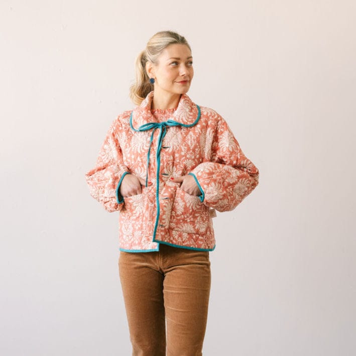 Reversible Floral Stevie Quilted Jacket – Sunshine Tienda®