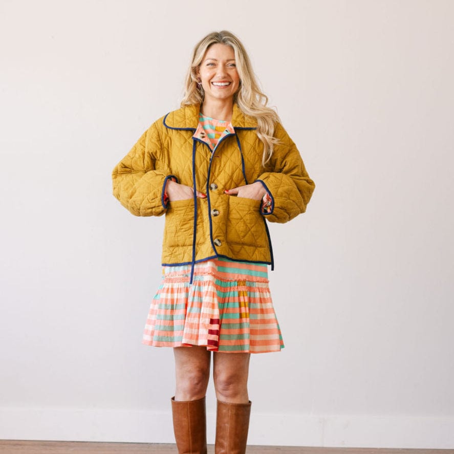 Reversible Stripe Stevie Quilted Jacket – Sunshine Tienda®